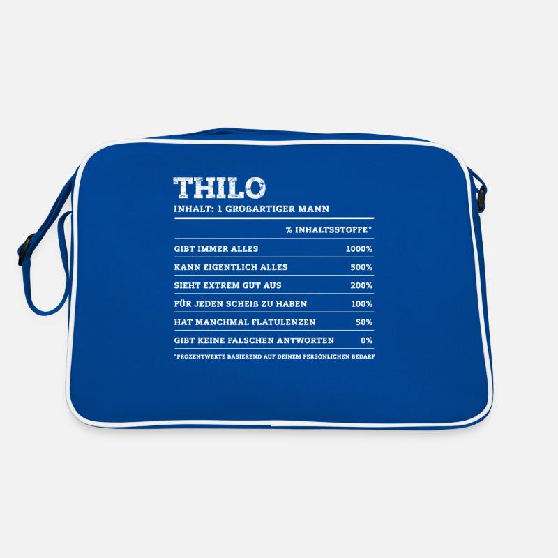 Thilo Großer Mann First Name Retro Bag