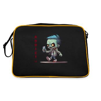 Handyholiker - Sac Retro - noir/or - Dos
