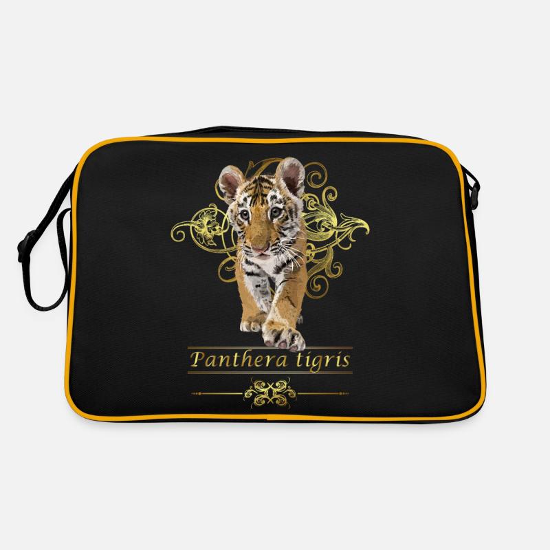 bengalischer Tiger Retro Tasche