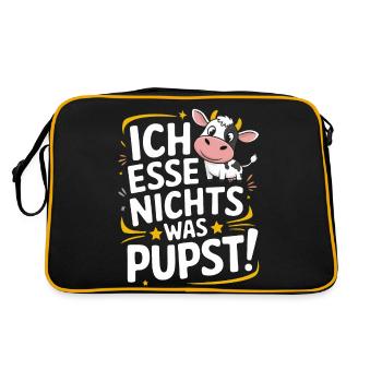 Végétarien Végétalien Bien-être animal Droits des animaux Veggie - Sac Retro - noir/or - Dos