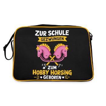 Hobby Horsing Hobby Horse Hobby Horsing - Retro Bag - black/gold - Back