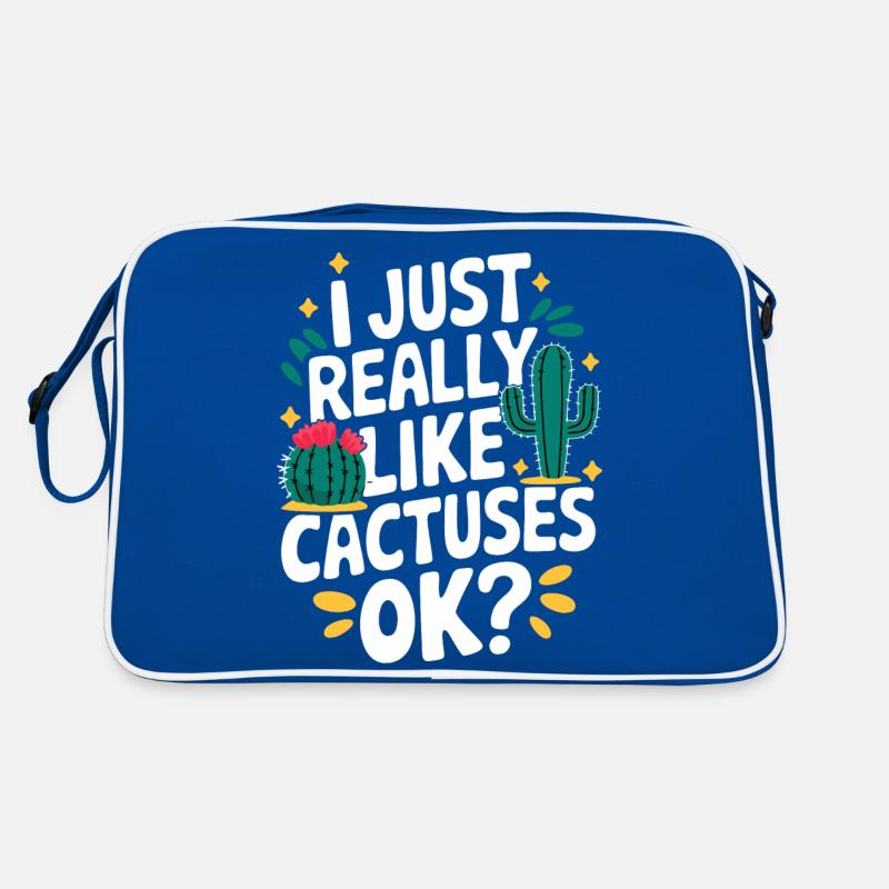 Cactus Cacti Desert Plant Retro Bag