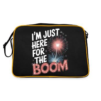 Pyrotechnics Fireworks Pyrotechnics - Retro Bag - black/gold - Back