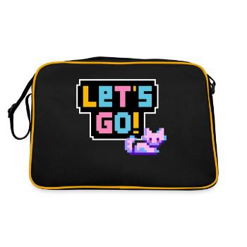 Allons-y! - Sac Retro - noir/or - Dos