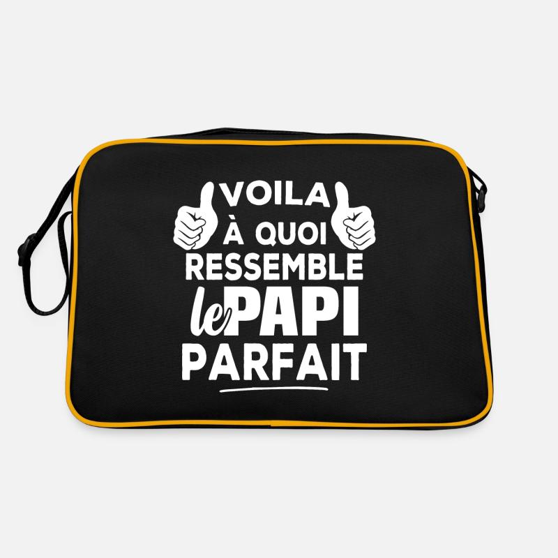 Voila à Quoi Ressemble le Papi Parfait Sac Retro