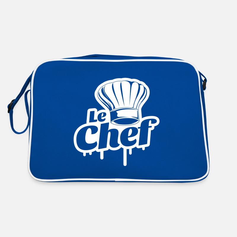 bonnet cuisinier le chef Sac Retro