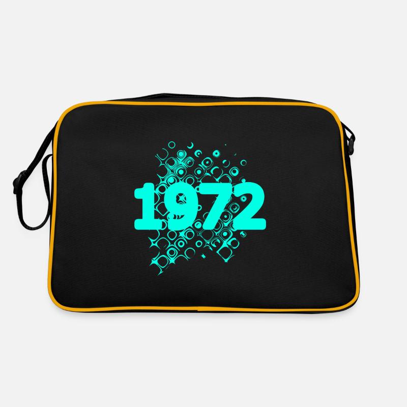 1972 1972 - Retro Tasche - Schwarz/Gold