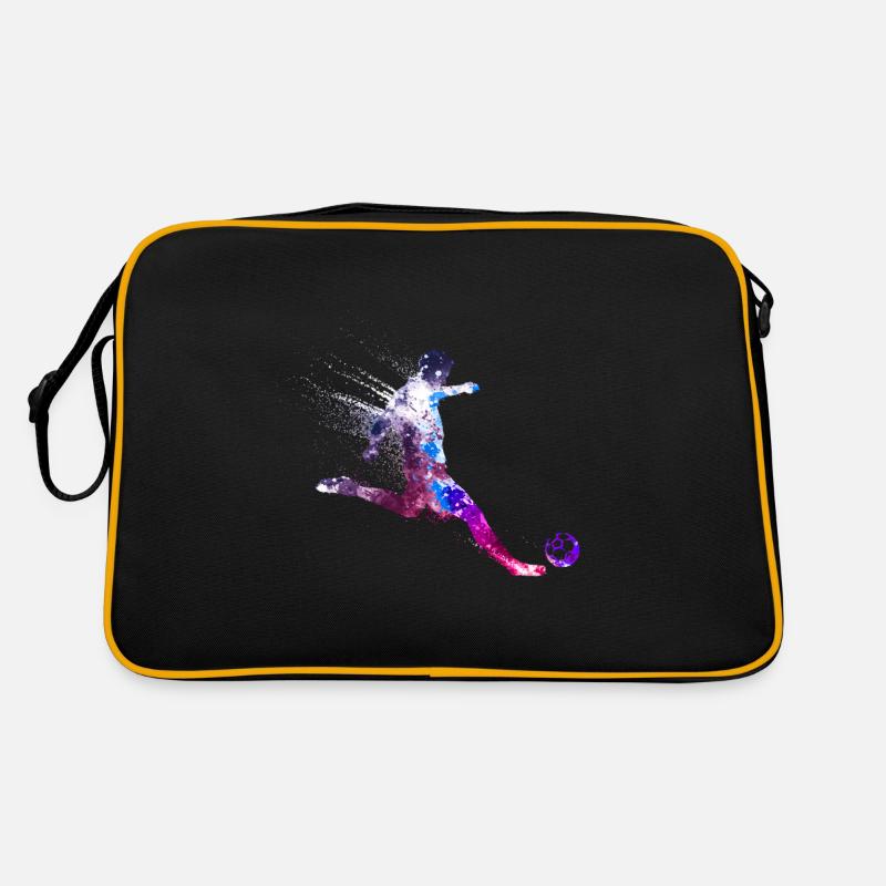 Forward, goal scorer, soccer player, defender Retro Bag