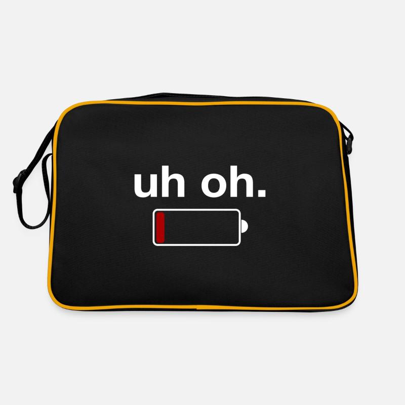 loading bar - Retro Bag - black/gold