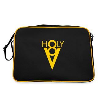 Holy V8 Gold Edition - Retro Bag - black/gold - Back