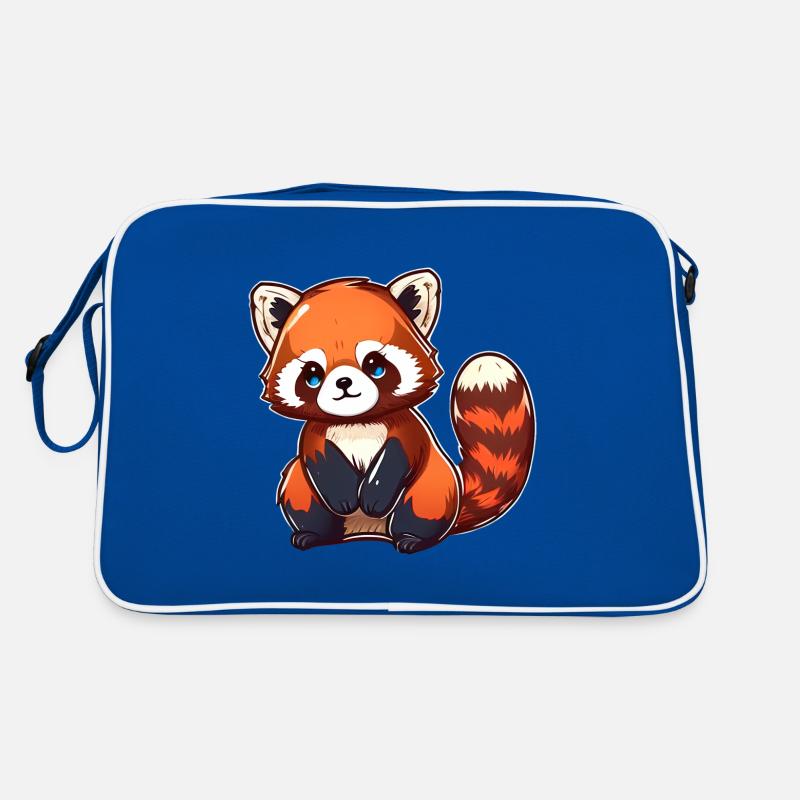 Red Panda Retro Bag