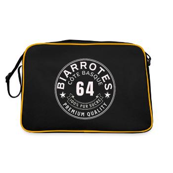 biarrote 100 pour 100 pur sucre - Sac Retro - noir/or - Dos