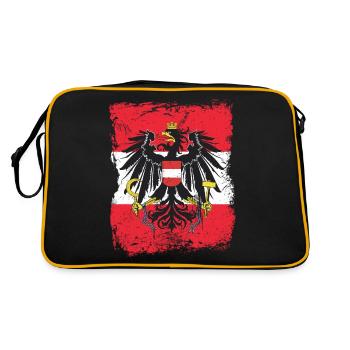 Austria - Retro Bag - black/gold - Back