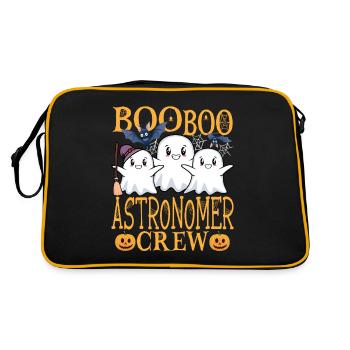 Astronomer uu Funny Astronomer - Retro Bag - black/gold - Back