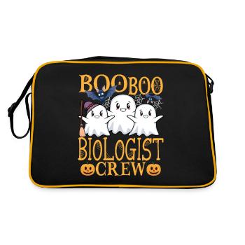 Biologist uu Funny Biologist - Retro Bag - black/gold - Back