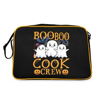 Cook uu Funny Cook - Retro Bag - black/gold - Back