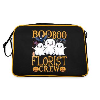 Florist Florist uu Funny Florist - Retro Bag - black/gold - Back