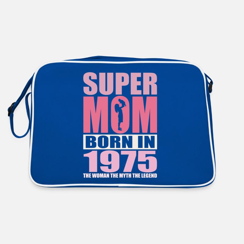 Mama Geburtstag 1975 | Super Mom Retro Tasche
