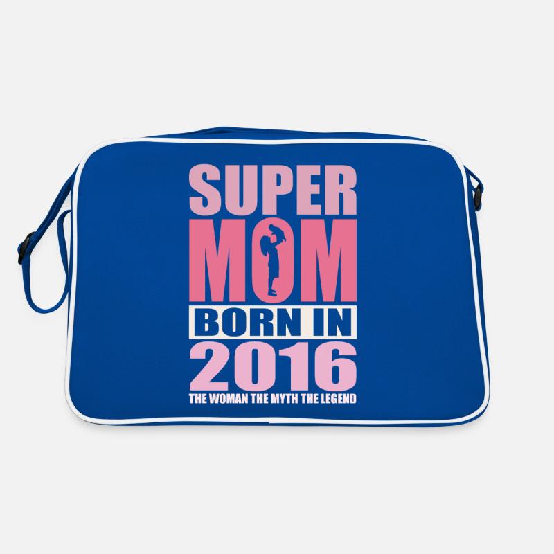 Mama Geburtstag 2016 | Super Mom Retro Tasche