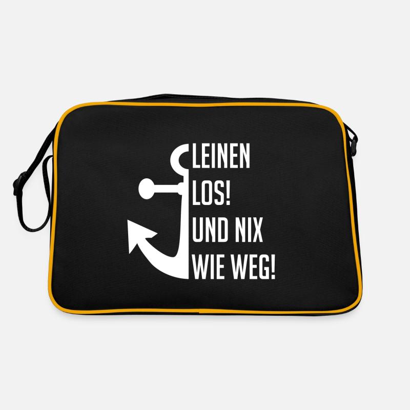 Leinen los! Retro Tasche
