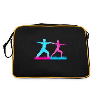 Qigong Chigong - Sac Retro - noir/or - Dos