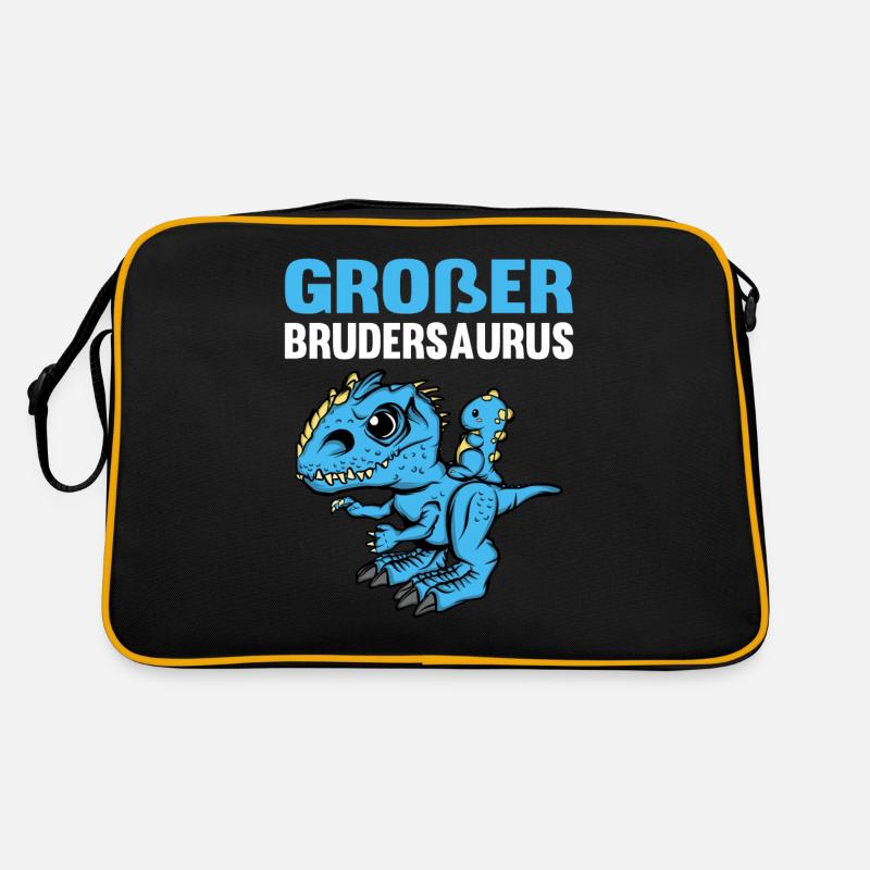 Ich werde großer Bruder 2021 Retro Tasche