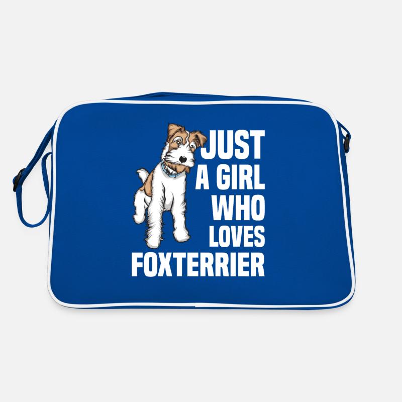 Foxterrier Drahthaar | Foxterrier Sac Retro
