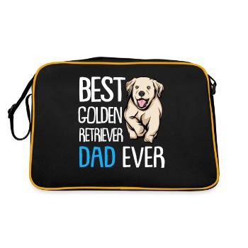 Golden Retriever | Golden Retriever - Sac Retro - noir/or - Dos