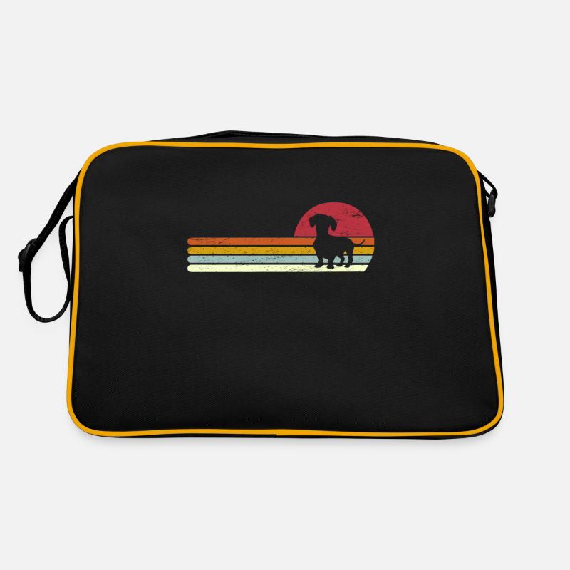 Teckel de blaireau Sac Retro