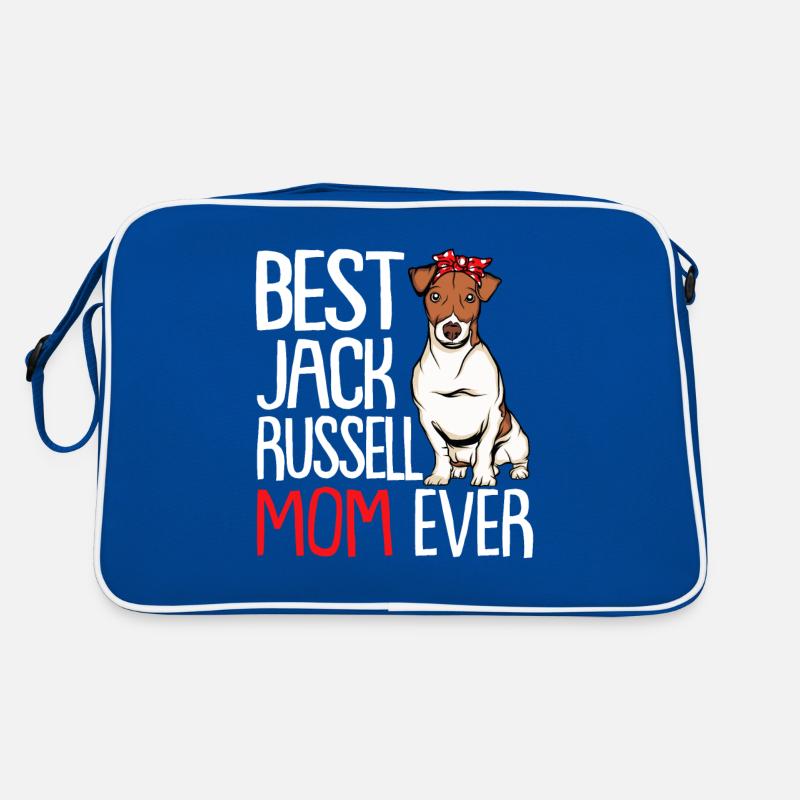 Best Jack Russell Mom Ever Retro Bag