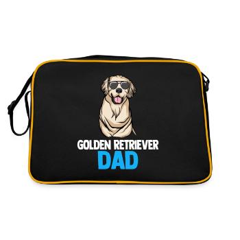 Golden Retriever | Golden Retriever - Sac Retro - noir/or - Dos