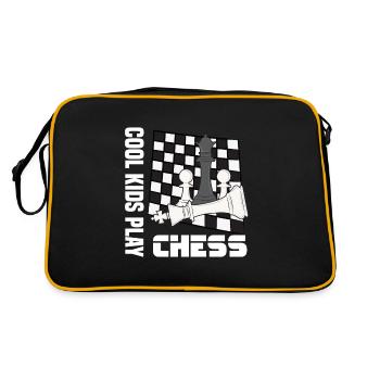 Échecs Proverbes - Sac Retro - noir/or - Dos