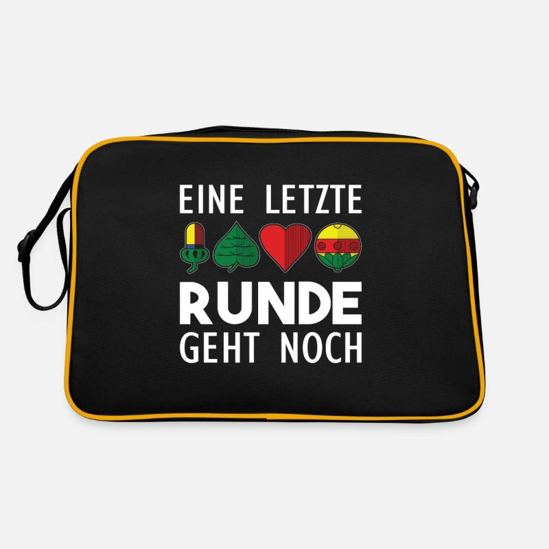 Doppelkopf Retro Tasche