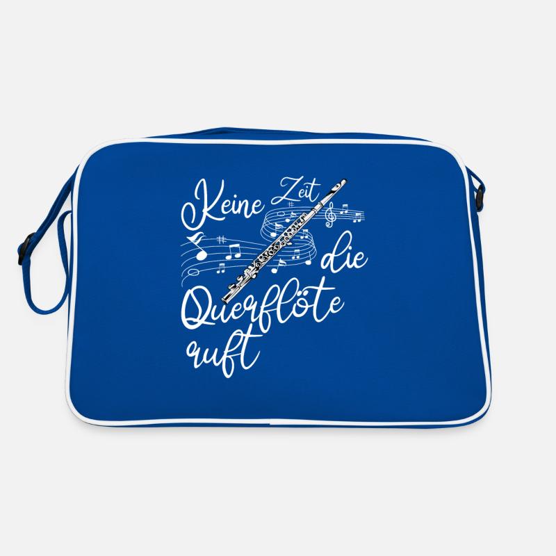 Querflöte Retro Tasche