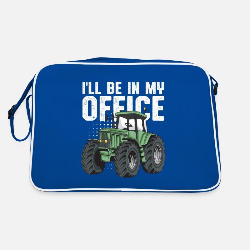 Tractor Farmer Retro Bag