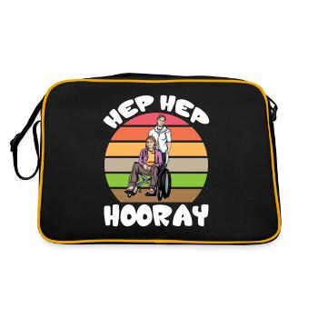 Curative Education Nurse Curative Education Care hep - Retro Bag - black/gold - Back