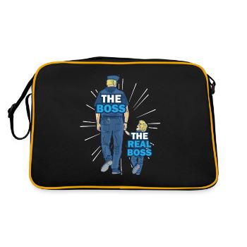Police Papa Son Partner Look - Retro Bag - black/gold - Back