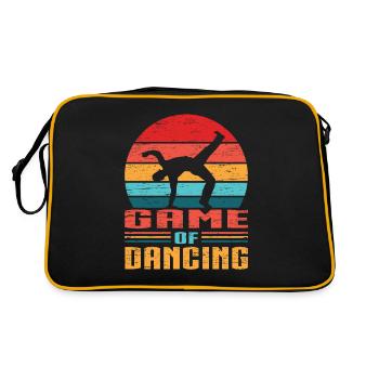 Jeu de danse Arts Martiaux Arts Martiaux | Capoeira - Sac Retro - noir/or - Dos