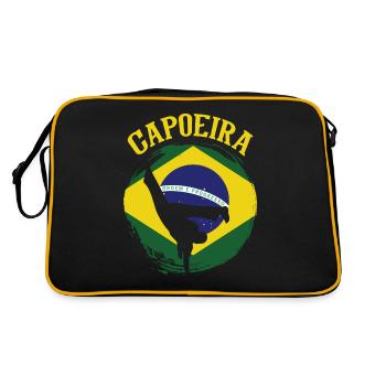 Arts Martiaux Arts Martiaux Arts Martiaux Capoeira - Sac Retro - noir/or - Dos