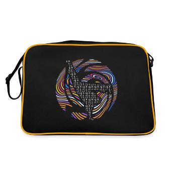 Capoeira Arts Martiaux Brésiliens Arts Martiaux - Sac Retro - noir/or - Dos
