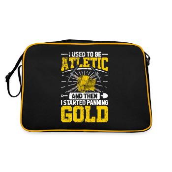 Gold Flooding Gold Mining - Retro Bag - black/gold - Back