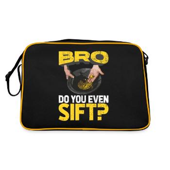 Gold Flooding Gold Mining - Retro Bag - black/gold - Back
