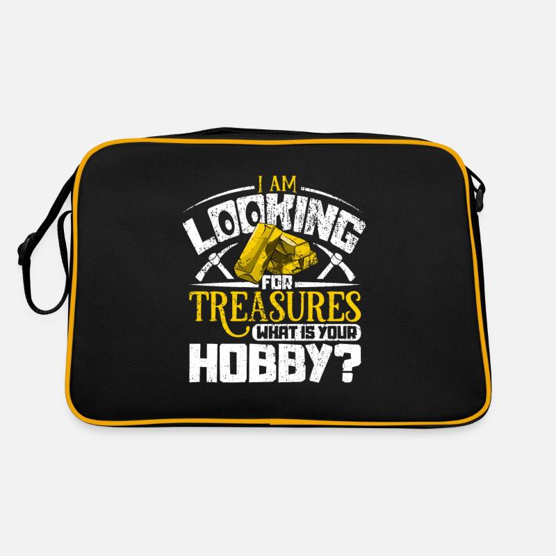 Gold Flooding Gold Mining Retro Bag