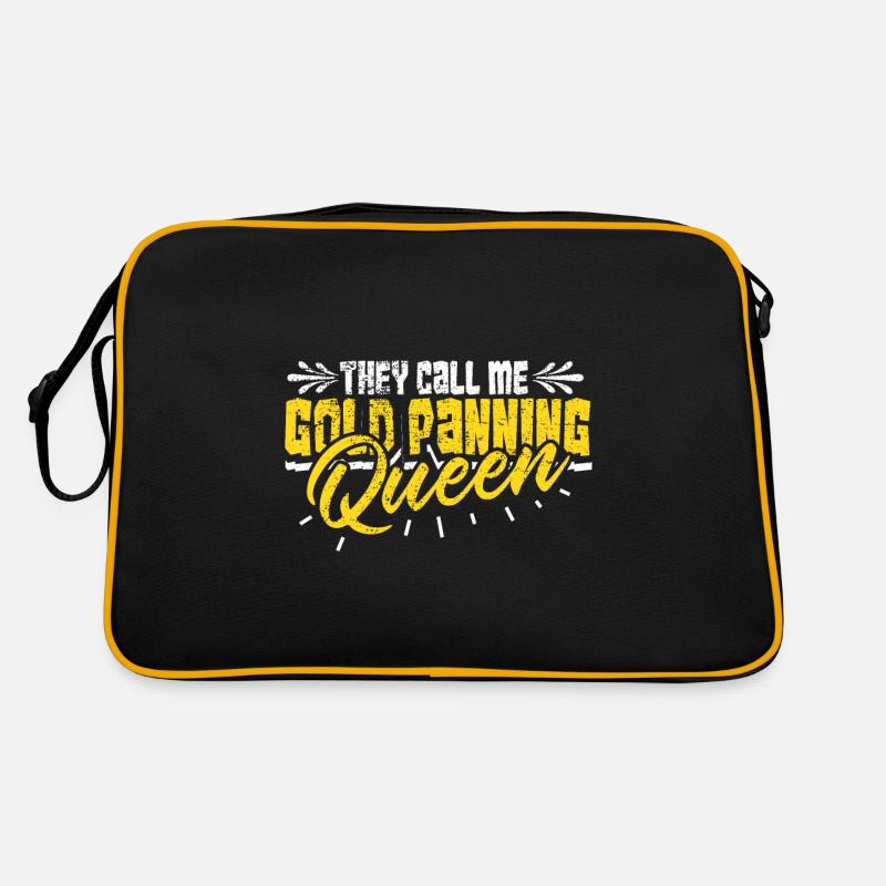 Goldschwemmung Gold Mining Retro Tasche