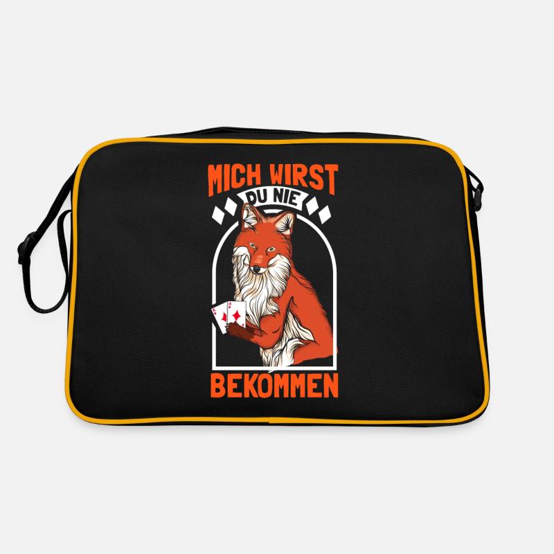 You will never get me double head Retro Bag