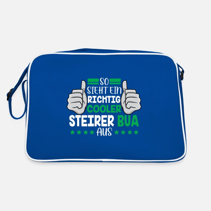 This is what a real Styrian Bua from Styria looks like Retro Bag