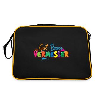 Géomètre Géomètre Géologue - Sac Retro - noir/or - Dos