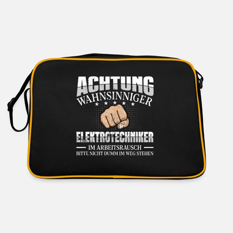 Elektrotechniker Retro Tasche