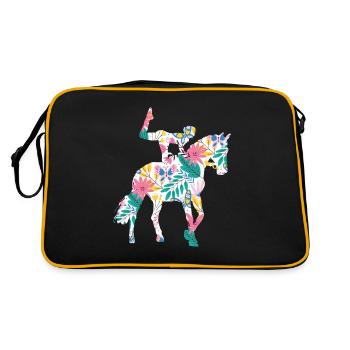 Voûte Volti Voûte Chevaux Chevaux Filles - Sac Retro - noir/or - Dos
