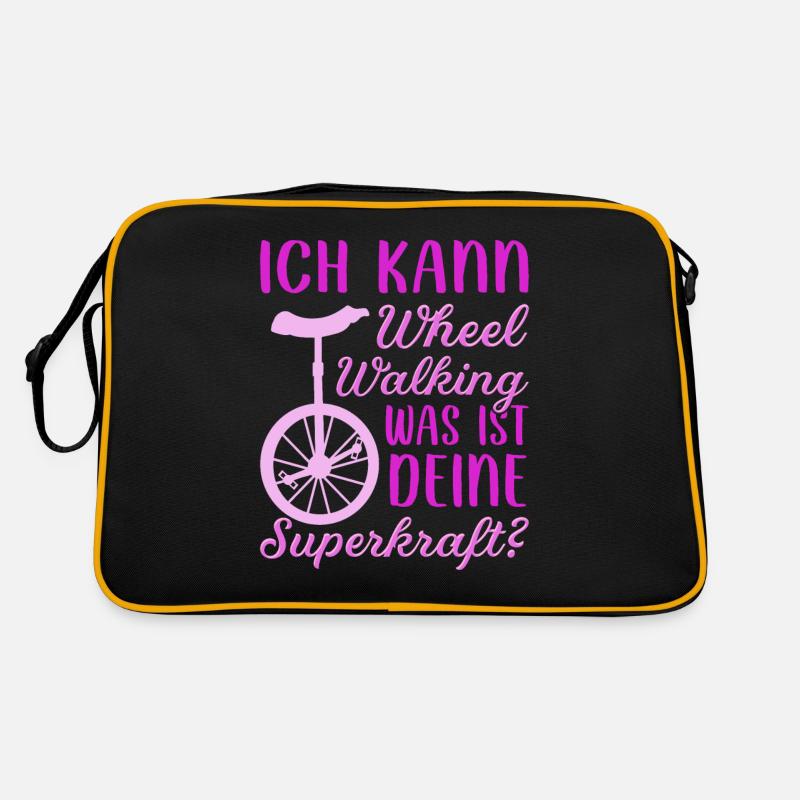 Einrad Retro Tasche